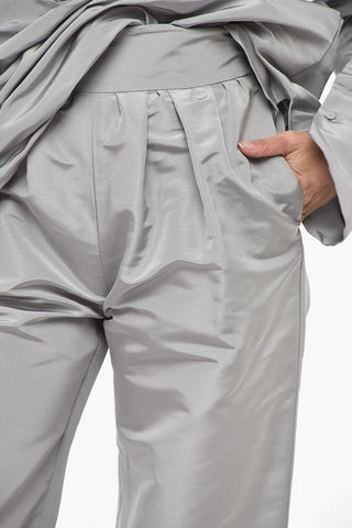 Silk Organza Balloon Pants