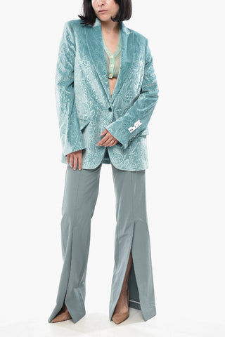 FORMAL Damask Velour Blazer TOMBOY