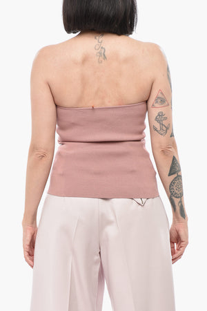 Elastisches Strick-Tube-Top