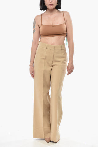 SEASONAL Crop Top in Tessuto Stretch