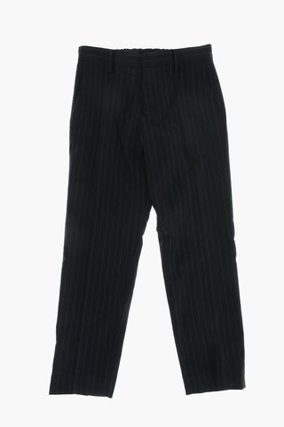 Nadelstreifenhose aus Wollmischung
