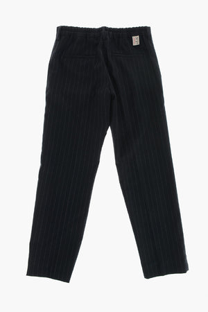 Nadelstreifenhose aus Wollmischung