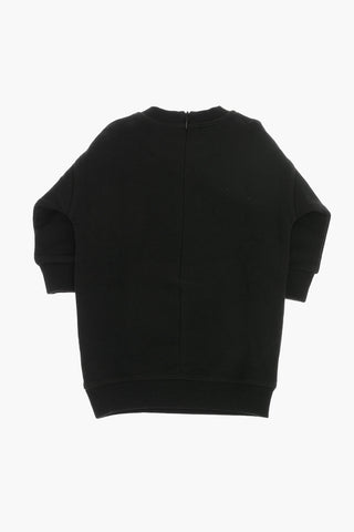 ICON Sweatshirt Dress With Long Sleeves And Back Zip