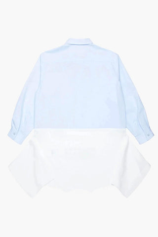 MM6 Long-Sleeve Shirt Dress With Flared Hem
