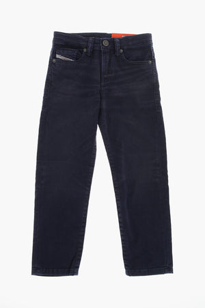 Jeans in Cotone con Ricamo Monogram