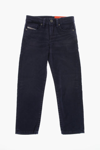 Jeans in Cotone con Ricamo Monogram