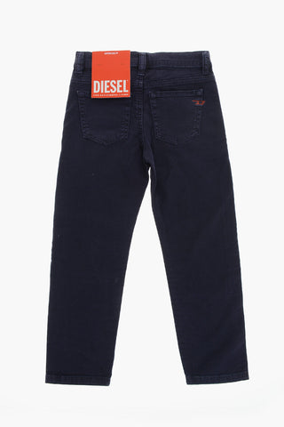 Jeans in Cotone con Ricamo Monogram