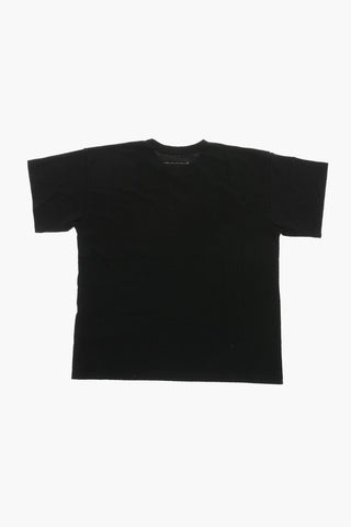 MM6 Uni-T-Shirt mit Rundhalsausschnitt und Frontprint
