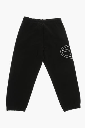 Cotton Joggers With Elastic Waistband