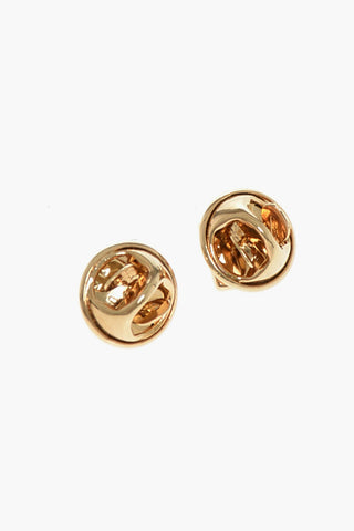 Set mit 2 goldfarbenen Metall-Anstecknadeln D2 CLASSIC