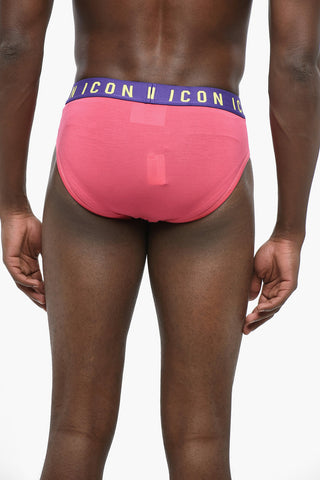 ICON 무지 브리프 배색 탄력 밴드