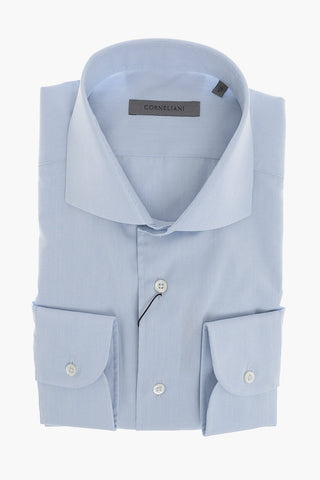 Solid Shirt With French Collar