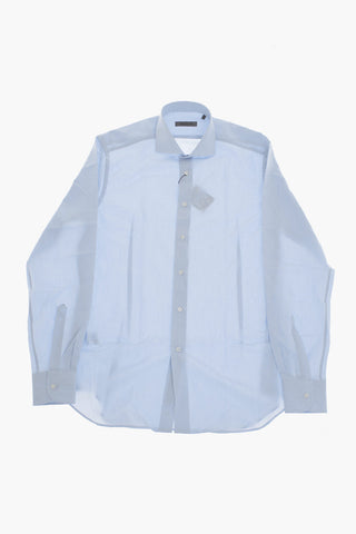 Solid Shirt With French Collar