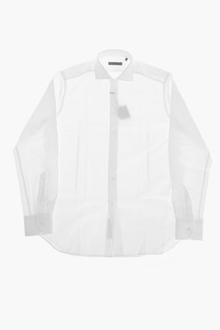Cotton Shirt With French Collar