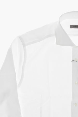 Cotton Shirt With French Collar