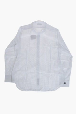 Cotton Striped Shirt With French Collar