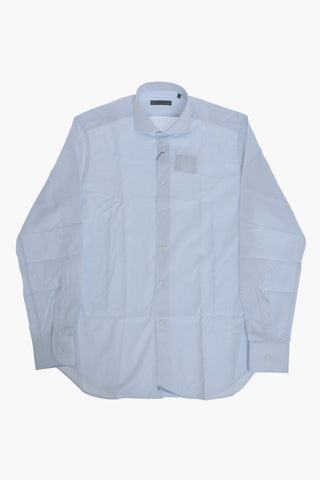 Cotton Shirt with French Collar