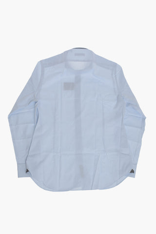 Cotton Shirt with French Collar