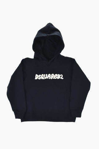 Cotton Hoodie with Embroidered Logo