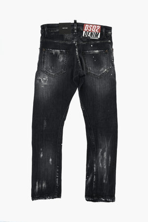 Jeans Twist Fit in Denim Distressed 12cm
