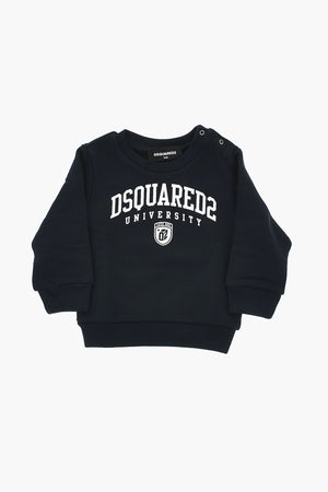 Cotton Crewneck Sweatshirt UNIVERSITY