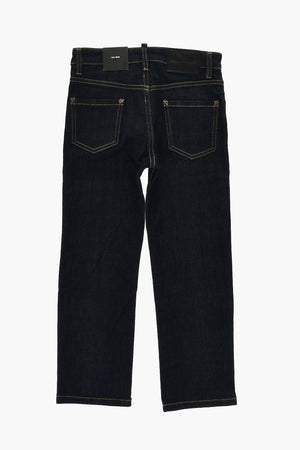 Jeans 642 in Denim Lavaggio Scuro 15cm