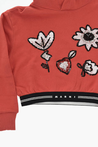 Hoodie GARDEN Mit Paillettenstickerei