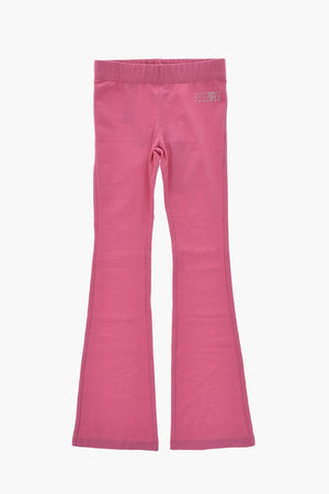 MM6 Pantaloni Bootcut in Cotone Elasticizzato