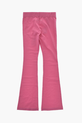 MM6 Pantaloni Bootcut in Cotone Elasticizzato