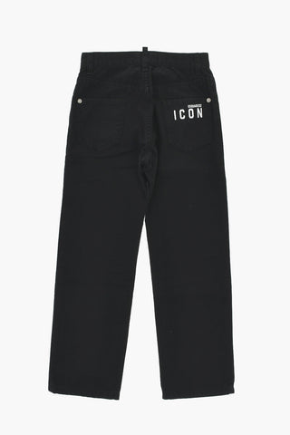 5-Taschen-Jeans ICON mit Logotasche 16cm