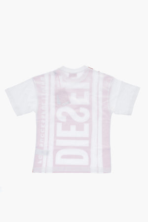 Rundhals-T-Shirt Aus Baumwolle Mit Allover-Print