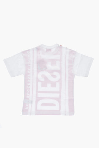 Rundhals-T-Shirt Aus Baumwolle Mit Allover-Print