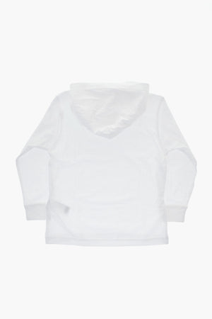 MM6 Langarm-T-Shirt aus Baumwolle mit Kapuze