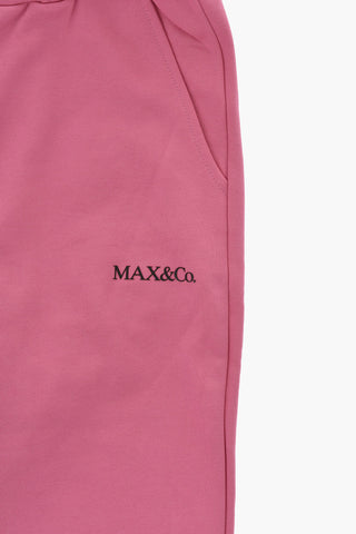 Brushed Cotton Joggers with Bootcut Hem