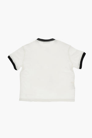 Crewneck T-Shirt GARDEN with Print and Sequins