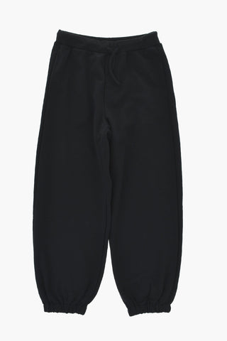 Brushed Cotton Joggers With Cuffs