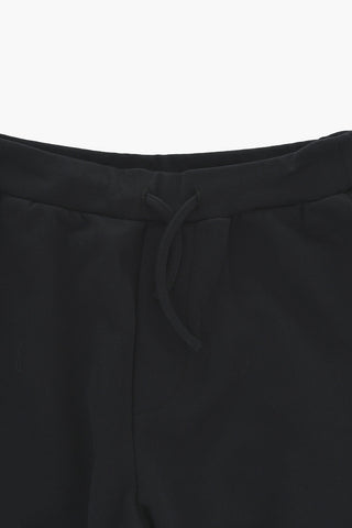 Brushed Cotton Joggers With Cuffs