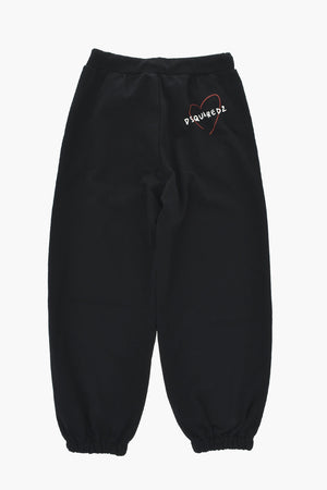 Brushed Cotton Joggers With Cuffs