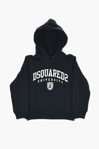 Brushed Cotton Hoodie RELAX with Printed Logo
