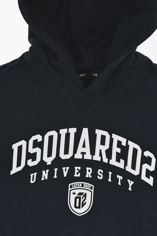 Brushed Cotton Hoodie RELAX with Printed Logo