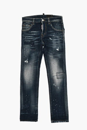 Delavè-Denim 5-Taschen-Jeans CATEN BROS 14cm