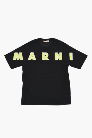Crewneck T-Shirt with Embroidered Logo