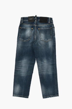5-Pocket Jeans Boston Fit With Rips 14cm