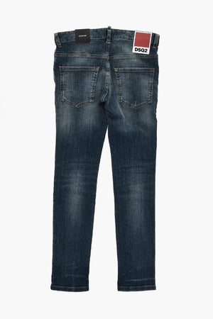 Skater-Fit-Jeans Aus Delavè-Denim 13cm