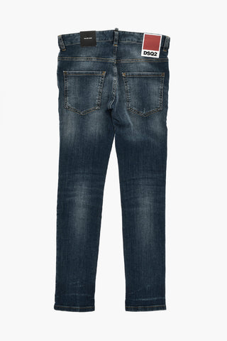 Skater Fit Delavè Denim Jeans 13cm