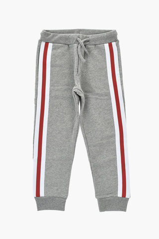 Track Cotton Joggers With Side Stripes