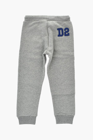 Joggers in Cotone con Bande Laterali Track