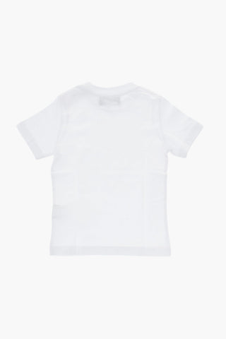 T-Shirt mit Rundhalsausschnitt aus Baumwolle mit Frontprint