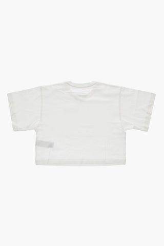 MM6 Cropped-Fit T-Shirt with Print