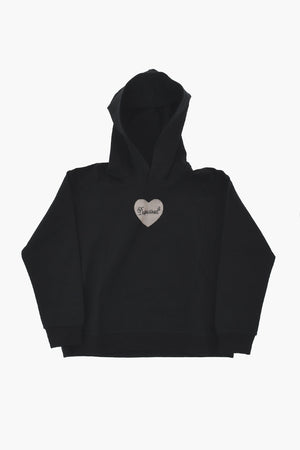 Hoodie Aus Baumwolle Mit Transparentem Detail
